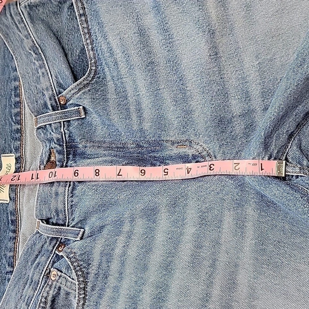 Madewell Size 29 "The Slouchy Boyjean" Denim Blue Jeans, Exc. Used Condition - Picture 4 of 13